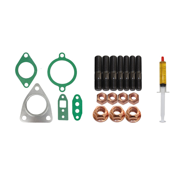 Turbo Charger Installation Stud, Gasket & Lubricant Kit For Toyota Fortuner 1GD-FTV 2.8L