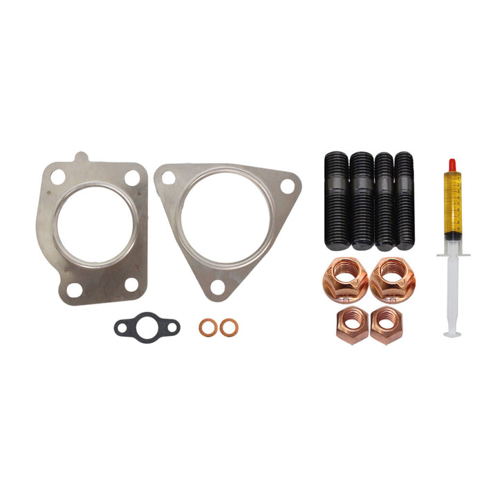 Turbo Charger Installation Stud, Gasket & Lubricant Kit For Nissan Pulsar MR16DDT 1.6L