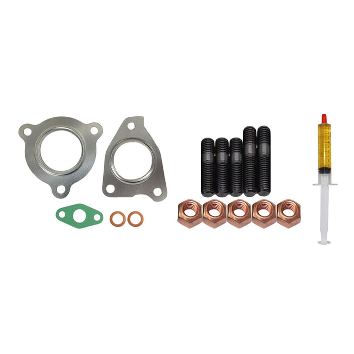 Turbo Charger Installation Stud, Gasket & Lubricant Kit For Nissan X-Trail R9M 1.6L