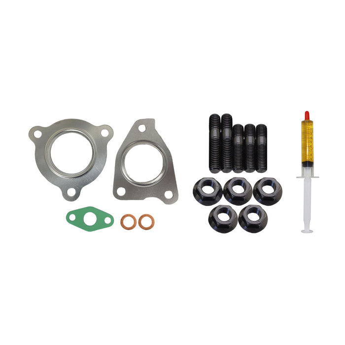 Turbo Charger Installation Stud, Gasket & Lubricant Kit For Nissan Dualis R9M 1.6L