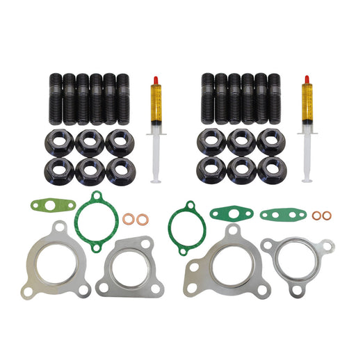 Turbo Charger Installation Stud, Gasket & Lubricant Kit For Toyota Landcruiser 200 Series 1VD-FTV 4.5L