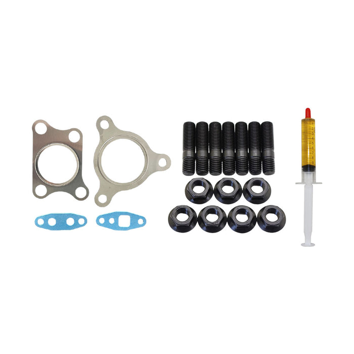 Turbo Charger Installation Stud, Gasket & Lubricant Kit For Nissan Navara D40 YD25 2.5L 2010 Onwards