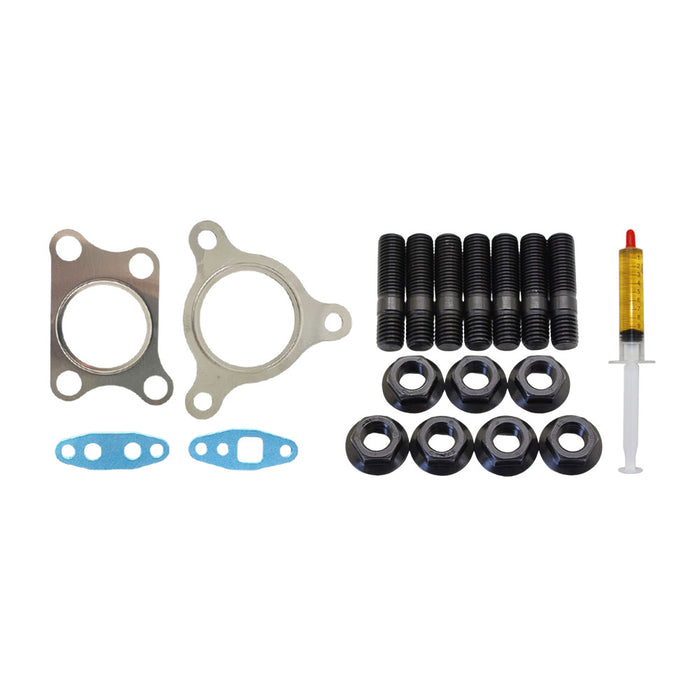 Upgrade Billet Turbo Charger With 62mm Intercooler And Genuine Oil Feed Pipe For Nissan Navara D40 YD25 2.5L 2010 Onwards