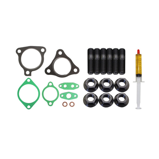 Turbo Charger Installation Stud, Gasket & Lubricant Kit For Toyota Landcruiser 78 Series VDJ78R 1VD-FTV 4.5L