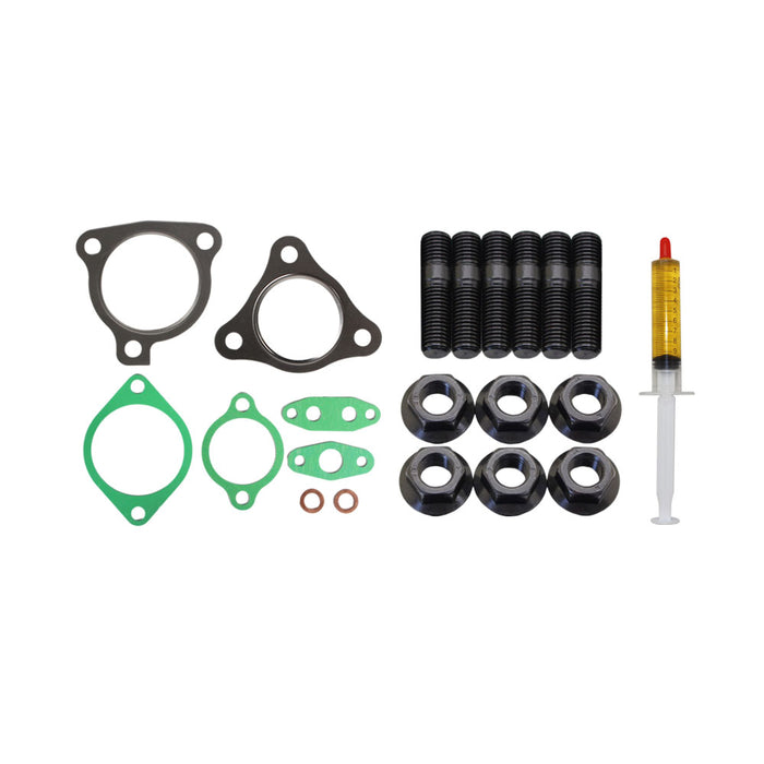 Turbo Charger Installation Stud, Gasket & Lubricant Kit For Toyota Landcruiser 79 Series VDJ79R 1VD-FTV 4.5L