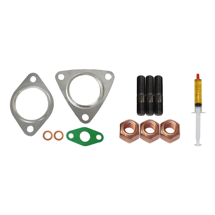 Turbo Charger Installation Stud, Gasket & Lubricant Kit For Land Rover Discovery 4 3.0L Driver Side