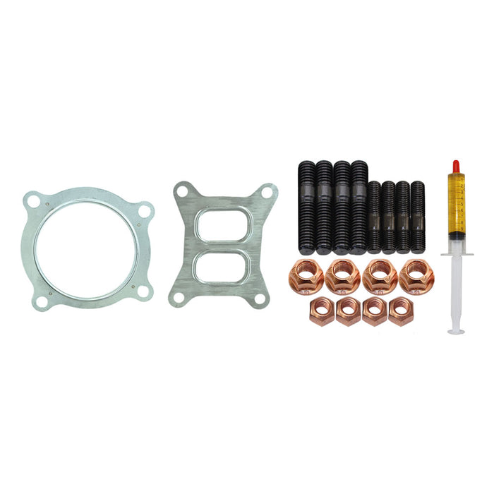 Turbo Charger Installation Stud, Gasket & Lubricant Kit For Audi A5 2.0L 9VA08