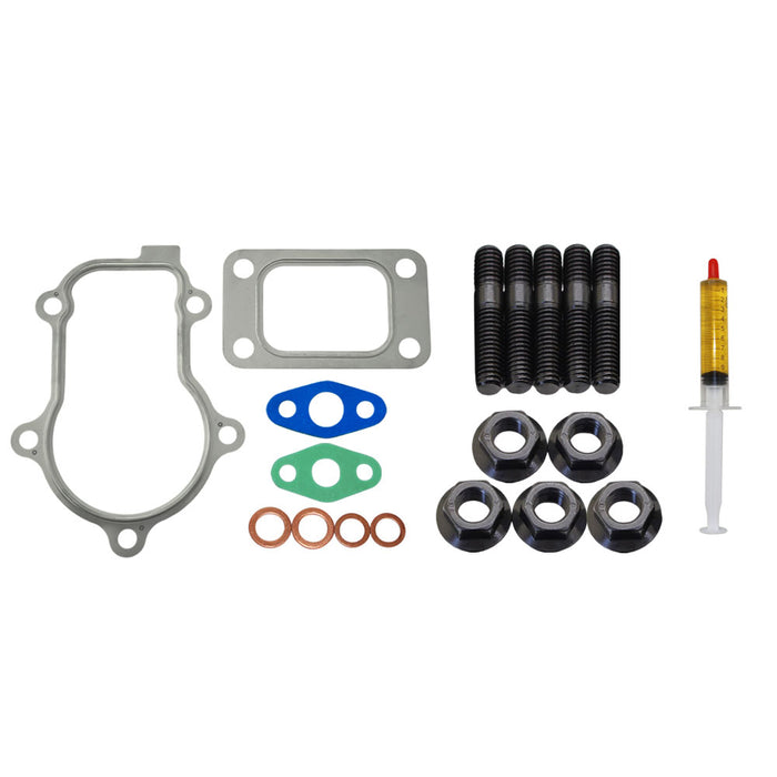 Turbo To Dump Pipe Stud, Gasket & Lubricant Kit For Ford Territory SX SY Barra 4.0L