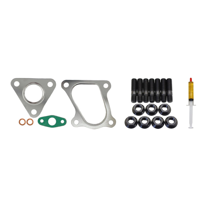 Turbo Charger Installation Stud, Gasket & Lubricant Kit For Mitsubishi Triton MN 4D56 2.5L 2WD