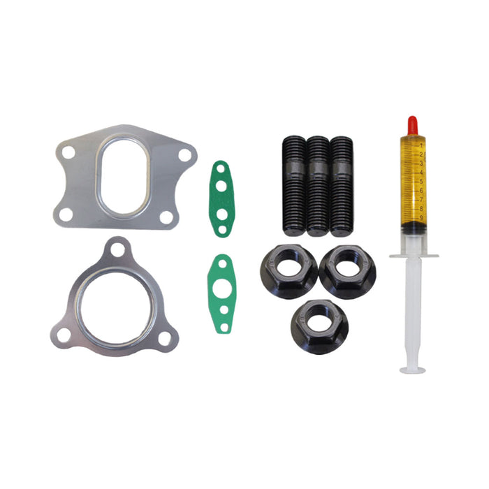 Turbo Charger Installation Stud, Gasket & Lubricant Kit For Mitsubishi Pajero 4M41 3.2L VT12