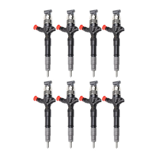 Set of 8-Genuine Denso Diesel Fuel Injector For Toyota LandCruiser 76/78/79 Series V8 1VD-FTV 4.5L Common Rail 2007 Onwards 095000-9770