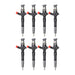 Set of 8-Genuine Denso Diesel Fuel Injector For Toyota LandCruiser 76/78/79 Series V8 1VD-FTV 4.5L Common Rail 2007 Onwards 095000-9770