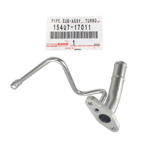 Genuine Turbo Charger Oil Feed & Return Pipe With Gaskets For Toyota LandCruiser 80 Series HDJ80 1HD-T 4.2L