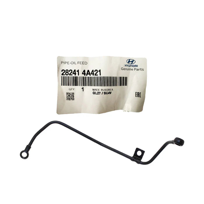 GEN1 High Flow Turbo Charger With 85mm Intercooler & Hoses And Genuine Oil Feed Pipe For Hyundai iLoad/iMax D4CB 2.5L 2008-2012