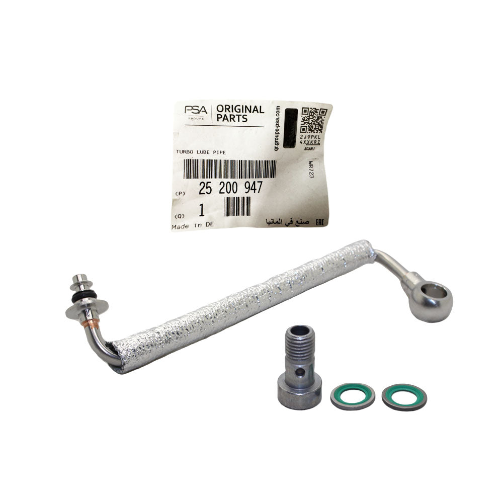 Tubo Di Alimentazione Olio Turbo Per Holden Cruze 1.6L - Ricambio Diretto, Codici 55583647, 25201088, 55355622