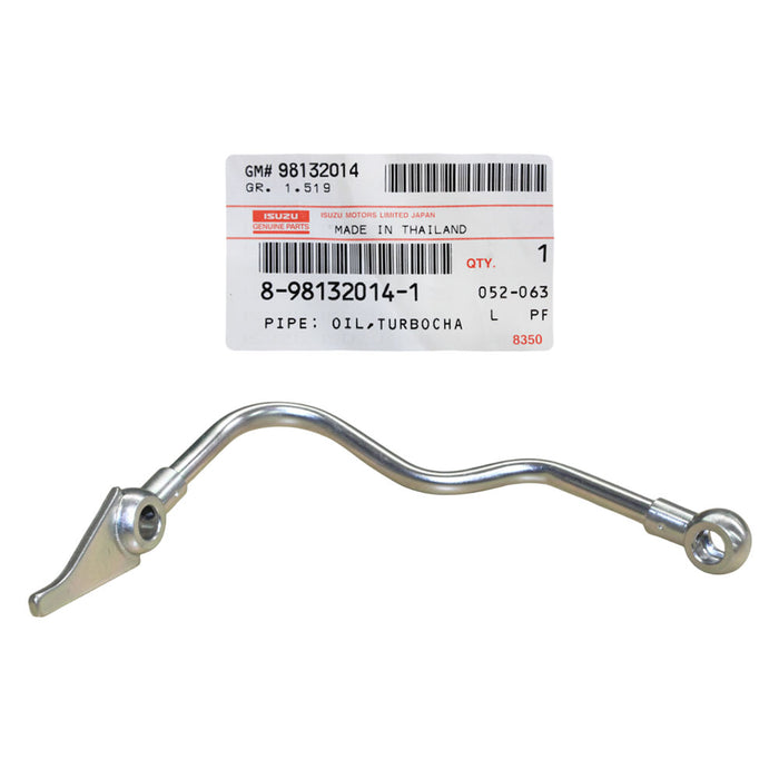 Genuine Turbo Charger Oil Feed Pipe For Isuzu MUX / D-Max 4JJ1-TC 3.0L 2012 Onwards VIIO