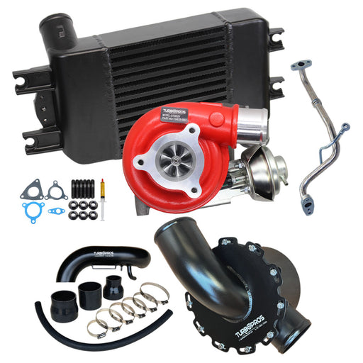 GEN1 High Flow Turbo, Intercooler, Airbox and Piping Kit For Nissan Patrol ZD30 3.0L 2007 Onwards