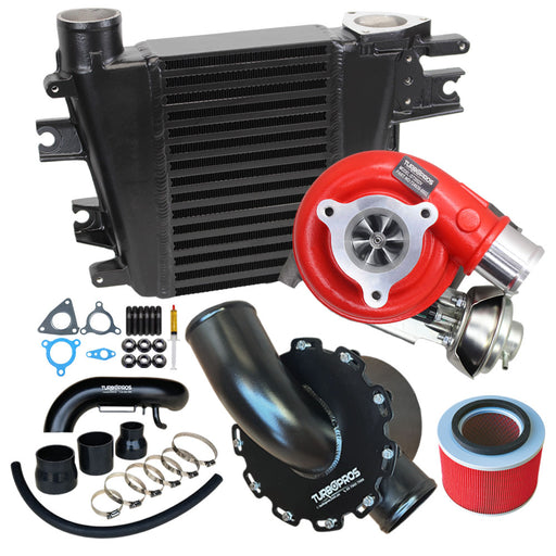 GEN1 High Flow Turbo, Intercooler, Airbox and Piping Kit For Nissan Patrol ZD30 3.0L Direct Injection 2000-2007