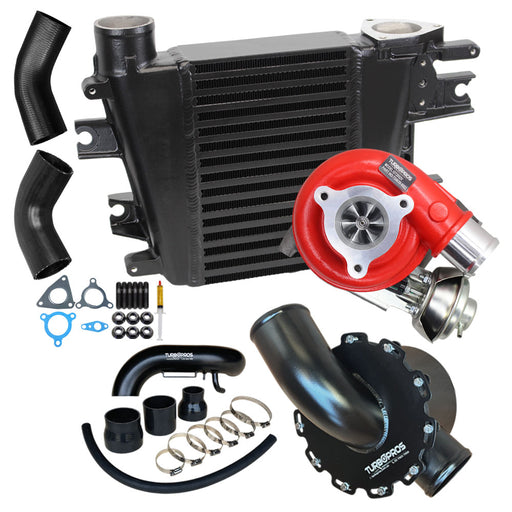 GEN1 High Flow Turbo, Intercooler, Airbox and Piping Kit For Nissan Patrol ZD30 3.0L Direct Injection 2000-2007
