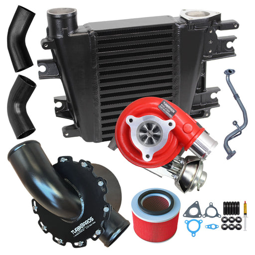 GEN1 High Flow Turbo, Intercooler and Air Box For Nissan Patrol ZD30 3.0L Fits Early DI 2000-2002