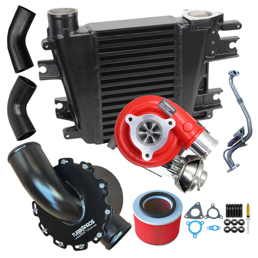 GEN1 High Flow Turbo, Intercooler and Air Box For Nissan Patrol GU ZD30 3.0L Fits Late DI 01/2002-12/2006