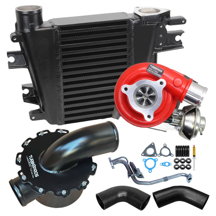 GEN1 High Flow Turbo, Intercooler and Air Box For Nissan Patrol GU ZD30 3.0L Fits Late DI 01/2002-12/2006