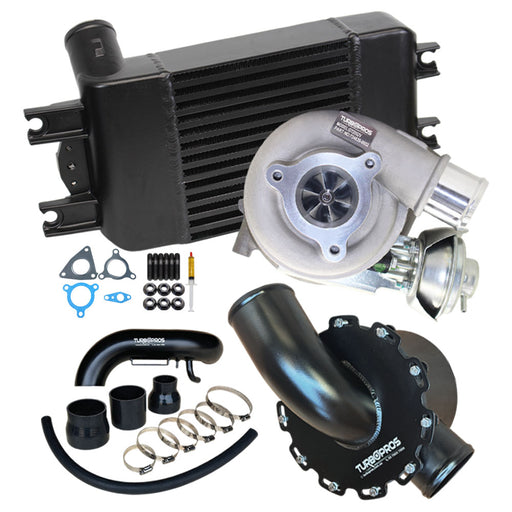 Upgrade Turbo, Intercooler, Airbox and Piping Kit For Nissan Patrol ZD30 3.0L