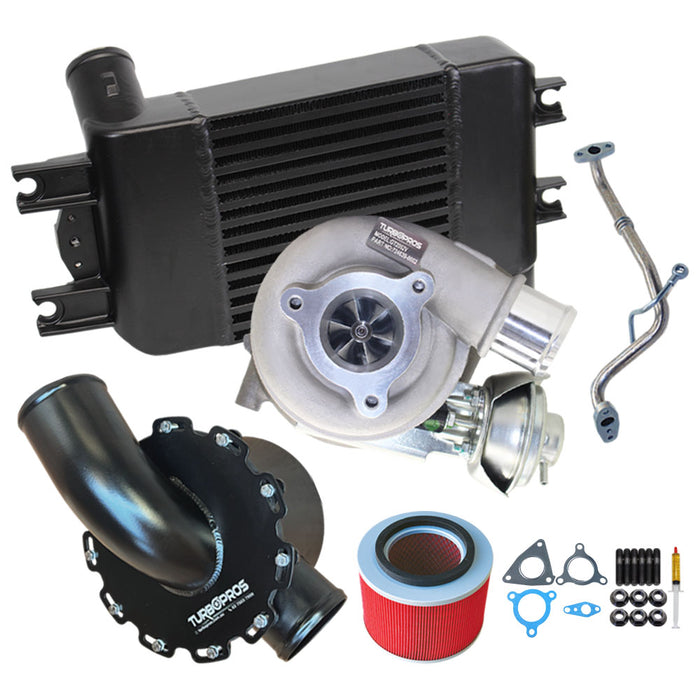 Upgrade Turbo, Intercooler and Air Box For Nissan Patrol ZD30 3.0L 2007 Onwards