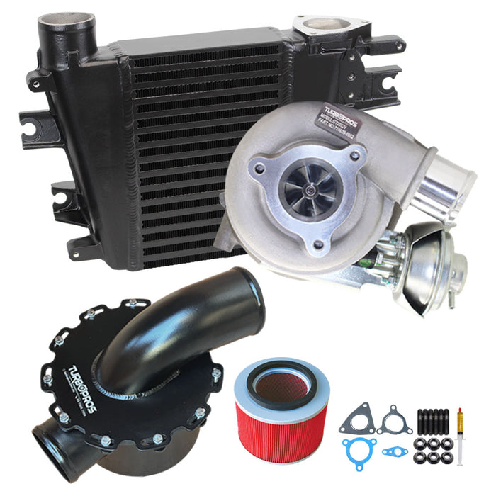 Upgrade Turbo, Intercooler and Air Box For Nissan Patrol ZD30 3.0L Direct Injection 2000-2007