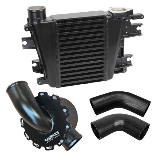 Upgrade Aluminium Intercooler and Air Box For Nissan Patrol ZD30 3.0L Direct Injection 2000-2007