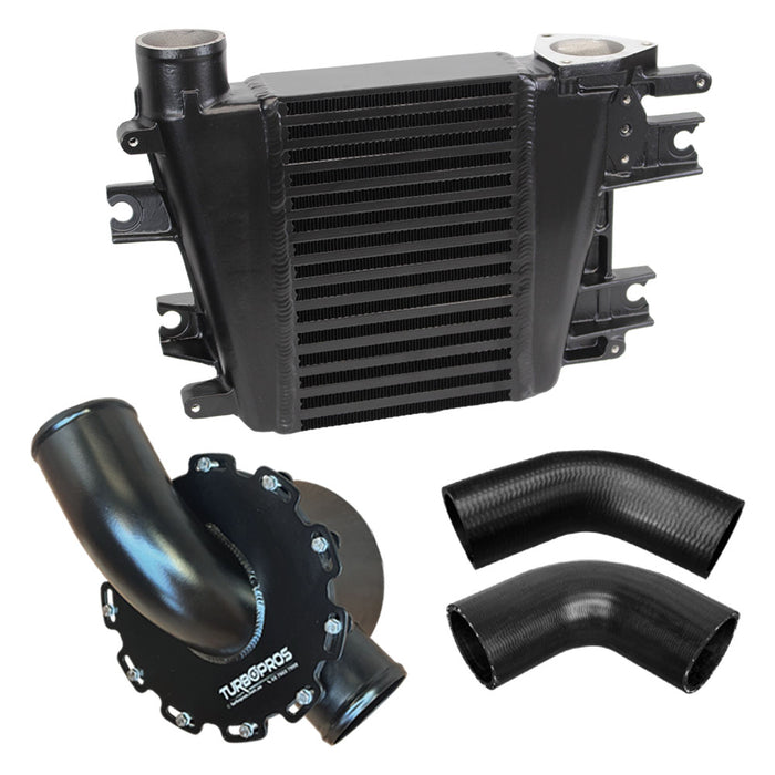 Upgrade Aluminium Intercooler and Air Box For Nissan Patrol ZD30 3.0L Direct Injection 2000-2007