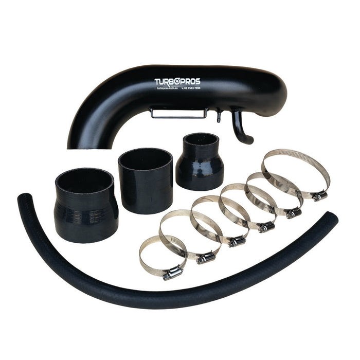 Upgrade Aluminium Intercooler, Airbox and Piping Kit For Nissan Patrol GU ZD30 3.0L Common Rail 2007-2016