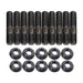 10 Pcs M10x1.5x50mm High Tensile Stud Kit for Manifold & Turbo