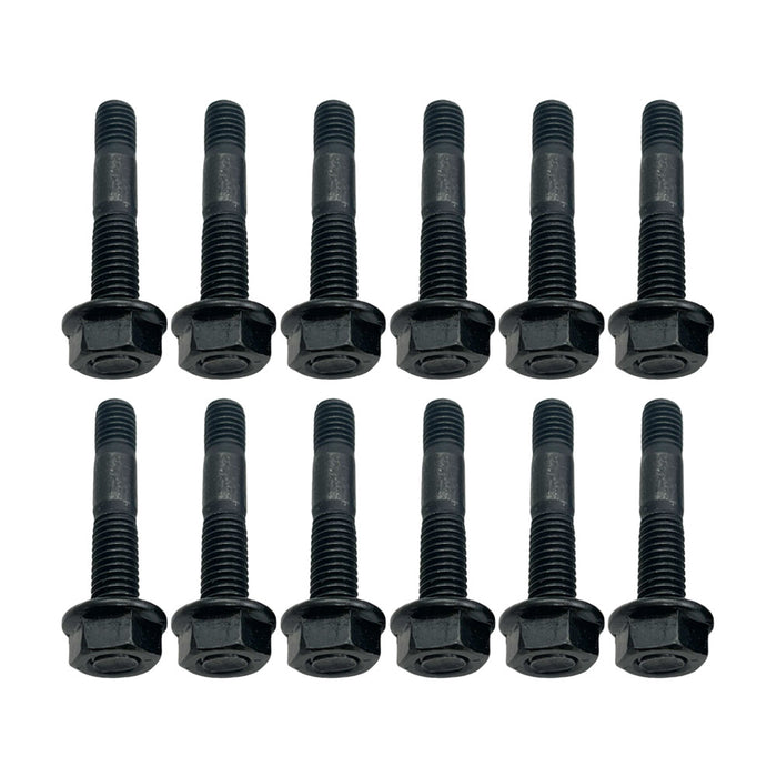12 Pcs M8x1.25x50mm High Tensile Stud Kit for Manifold & Turbo