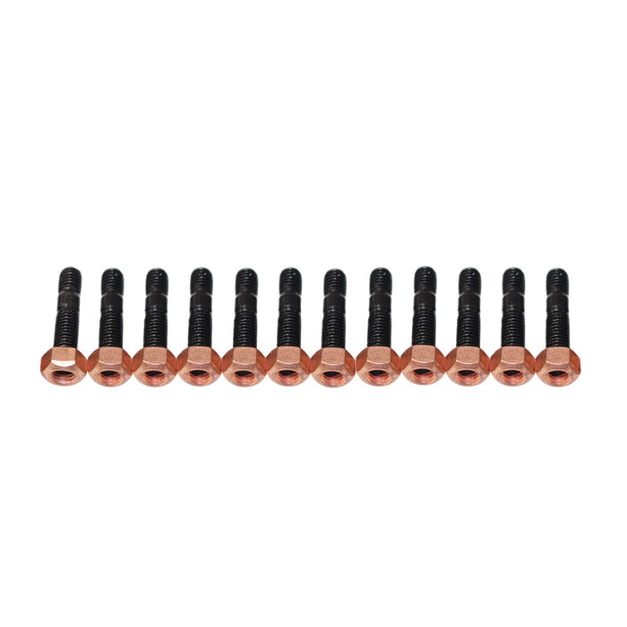 12 Pcs M8x1.25x40mm High Tensile Stud Kit for Manifold & Turbo