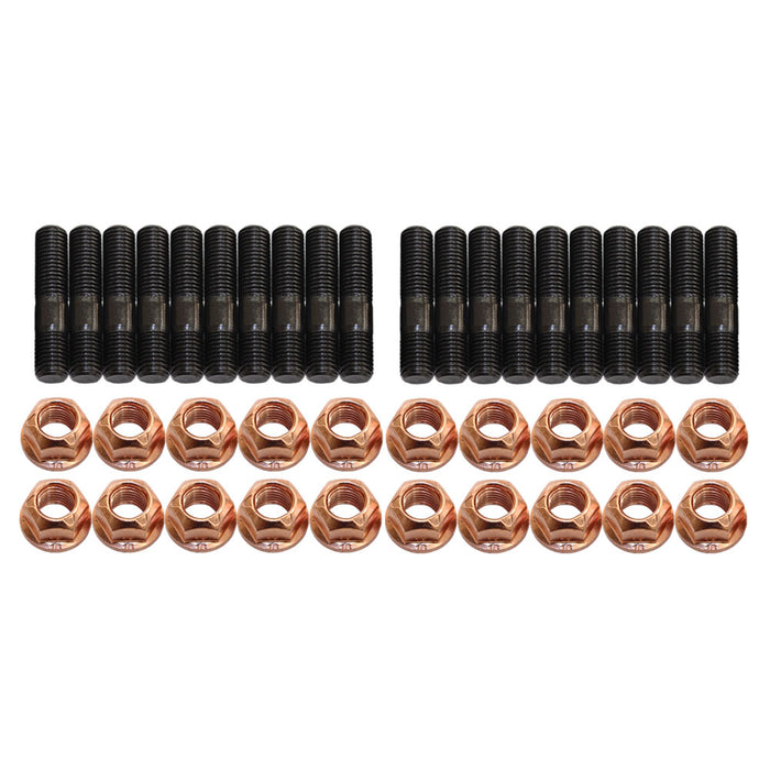 20 Pcs M10x1.5x45mm High Tensile Stud Kit for Manifold & Turbo