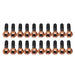 20 Pcs M8x1.25x40mm High Tensile Stud Kit for Manifold & Turbo