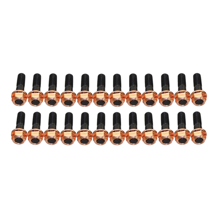 24 Pcs M10x1.25x45mm High Tensile Stud Kit for Manifold & Turbo