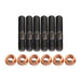 6 Pcs M10x1.25x55mm High Tensile Stud Kit for Manifold & Turbo