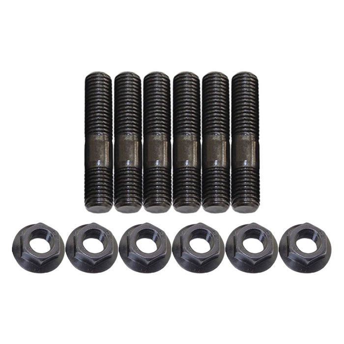 6 Pcs M10x1.25x50mm High Tensile Stud Kit for Manifold & Turbo
