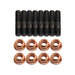 8 Pcs M10x1.5x45mm High Tensile Stud Kit for Manifold & Turbo