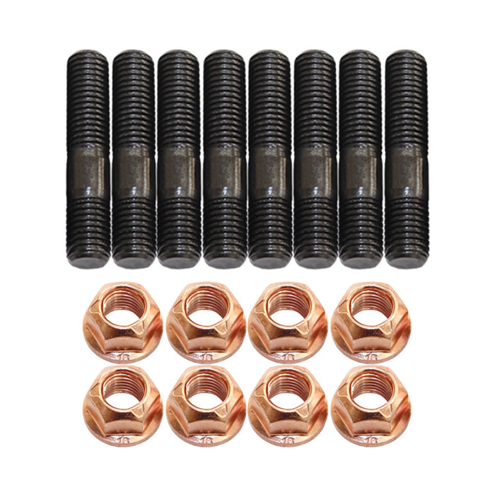 8 Pcs M10x1.25x50mm High Tensile Stud Kit for Manifold & Turbo
