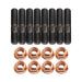 8 Pcs M10x1.25x50mm High Tensile Stud Kit for Manifold & Turbo