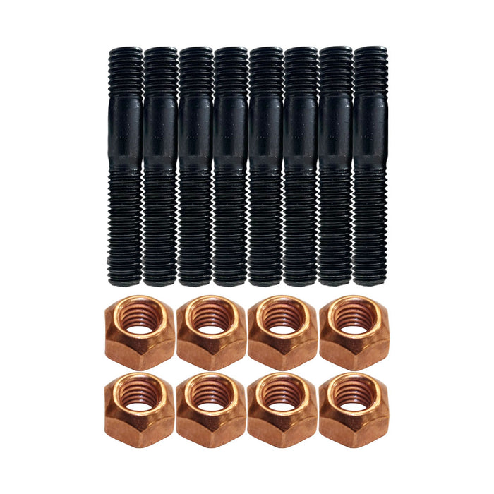 8 Pcs M8x1.25x50mm High Tensile Stud Kit for Manifold & Turbo