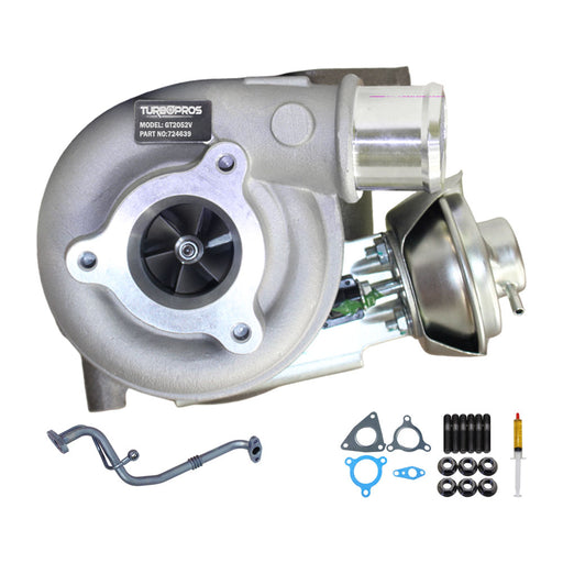 Turbo Charger With Genuine Oil Feed Pipe For Nissan Patrol GU ZD30 3.0L Fits Early DI 2000 - 2002