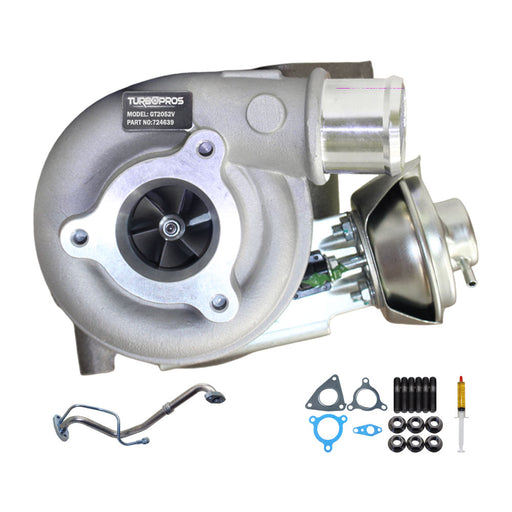 Turbo Charger With Genuine Oil Feed Pipe For Nissan Patrol GU ZD30 3.0L Fits CRD 2007 Onwards