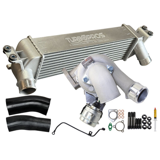 Upgrade Billet Turbo Charger With 85mm Intercooler & Hoses And Genuine Oil Feed Pipe For Hyundai iLoad / iMax D4CB 2.5L 2008-2012