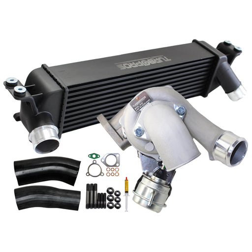Upgrade Billet Turbo Charger With 85mm Intercooler & Hoses For Hyundai iLoad/iMax D4CB 2.5L 2008-2012