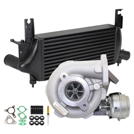 Upgrade Billet Turbo Charger With 75mm Intercooler For Nissan Navara D40/Pathfinder R51 YD25 2.5L 3 Bolts