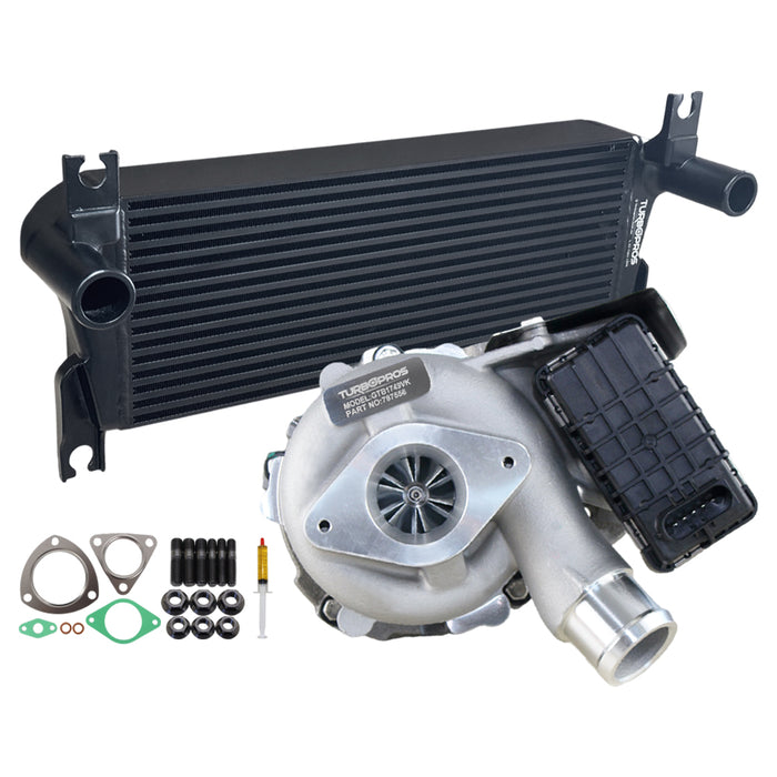 Upgrade Billet Turbo Charger With 106mm Intercooler For Ford Ranger / Transit 2.2L & Mazda BT-50 2.2L 2011-2015